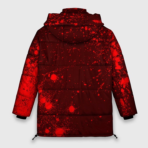Женская зимняя куртка THE WITCHER Арт / 3D-Черный – фото 2