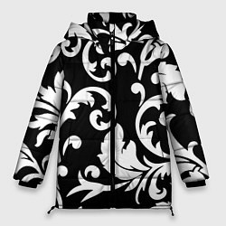 Женская зимняя куртка Minimalist floral pattern