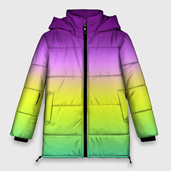 Женская зимняя куртка Multicolored Ombre gradient