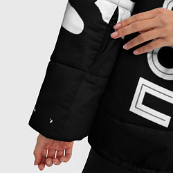 Куртка зимняя женская Повар из России и Герб Российской Федерации FS, цвет: 3D-черный — фото 2