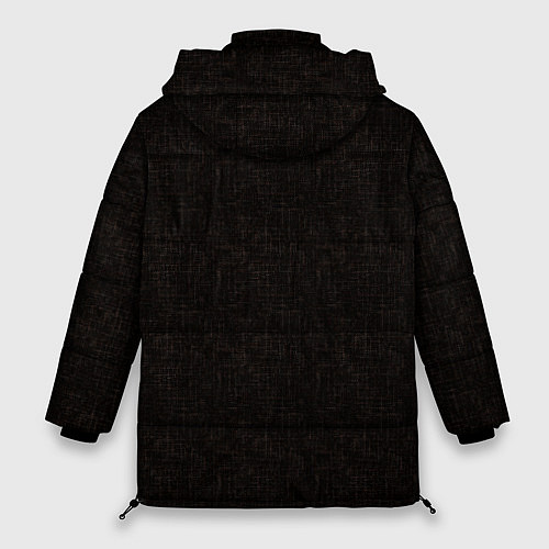 Женская зимняя куртка Текстурированный угольно-черный / 3D-Черный – фото 2