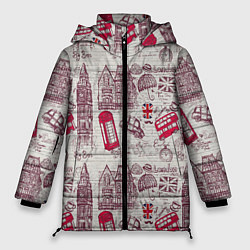 Куртка зимняя женская OLD LONDON, цвет: 3D-черный