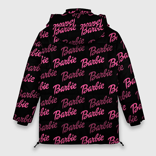 Женская зимняя куртка Barbie - Барби / 3D-Черный – фото 2