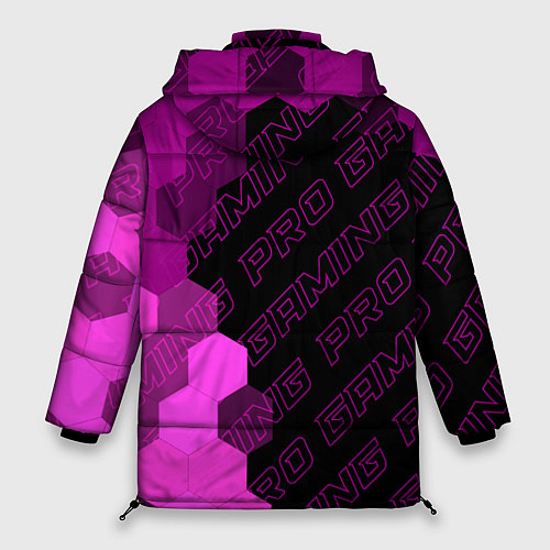 Женская зимняя куртка Fortnite pro gaming: по-вертикали / 3D-Черный – фото 2