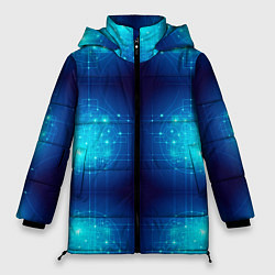 Женская зимняя куртка Неоновые проводники - схемы