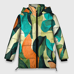 Женская зимняя куртка Multicoloured camouflage