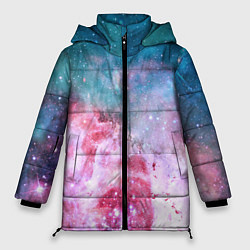 Женская зимняя куртка Вспыхнувший космос