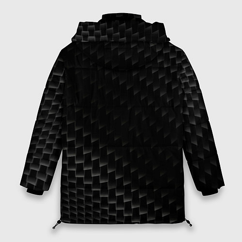 Женская зимняя куртка Chrysler карбоновый фон / 3D-Черный – фото 2