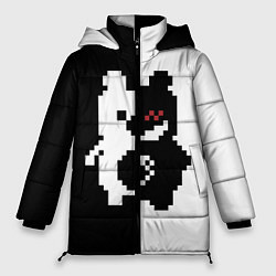 Куртка зимняя женская Monokuma pixel, цвет: 3D-черный