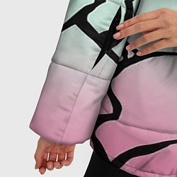 Куртка зимняя женская Шинобу Кочо Кимоно, цвет: 3D-светло-серый — фото 2