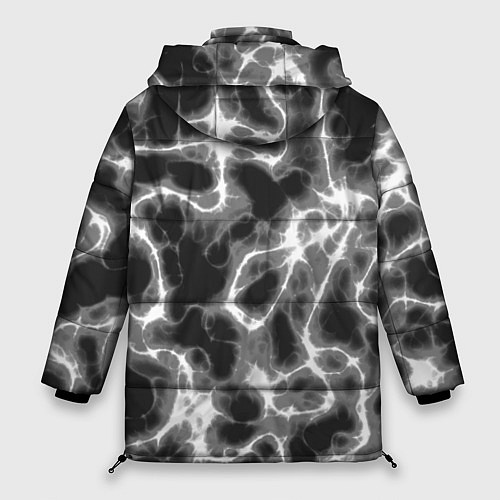 Женская зимняя куртка Дымные корни / 3D-Черный – фото 2