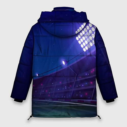 Женская зимняя куртка Arsenal ночное поле / 3D-Черный – фото 2
