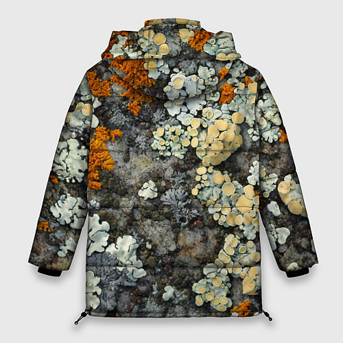 Женская зимняя куртка Лишайниковый лес / 3D-Черный – фото 2