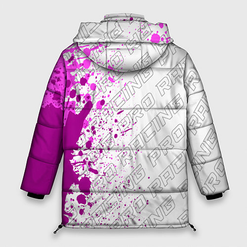 Женская зимняя куртка Toyota pro racing: по-вертикали / 3D-Черный – фото 2