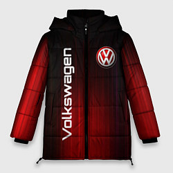 Куртка зимняя женская Volkswagen art, цвет: 3D-красный