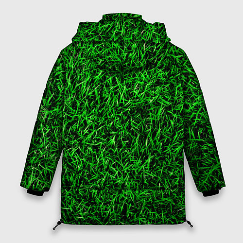 Женская зимняя куртка Трава / 3D-Черный – фото 2