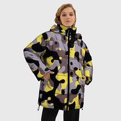Куртка зимняя женская Камуфляж Yellow Stinger, цвет: 3D-светло-серый — фото 2
