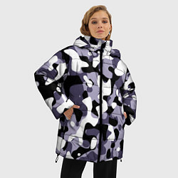 Куртка зимняя женская Камуфляж Common City, цвет: 3D-светло-серый — фото 2