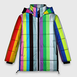 Куртка зимняя женская Множество цветов, цвет: 3D-черный