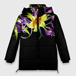Куртка зимняя женская Лилии, цвет: 3D-светло-серый