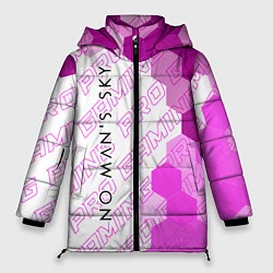 Куртка зимняя женская No Mans Sky pro gaming: по-вертикали, цвет: 3D-черный