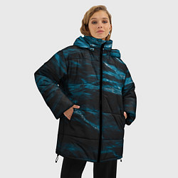 Куртка зимняя женская Глубокое море, цвет: 3D-светло-серый — фото 2