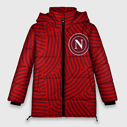 Куртка зимняя женская Napoli отпечатки, цвет: 3D-красный