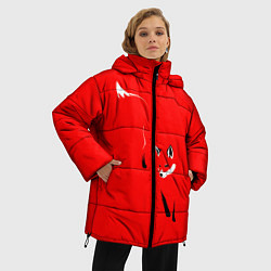 Куртка зимняя женская Красная лиса, цвет: 3D-красный — фото 2