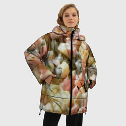 Куртка зимняя женская Салат оливье, цвет: 3D-красный — фото 2
