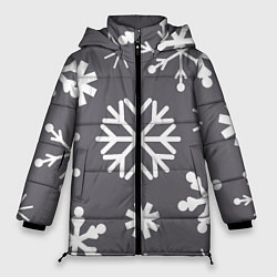 Куртка зимняя женская Snow in grey, цвет: 3D-черный
