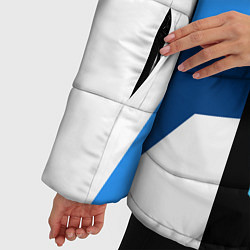 Куртка зимняя женская Bmw - мотоспорт, цвет: 3D-светло-серый — фото 2