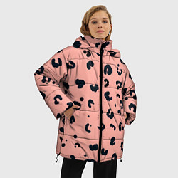 Куртка зимняя женская Розовая пантера, цвет: 3D-черный — фото 2