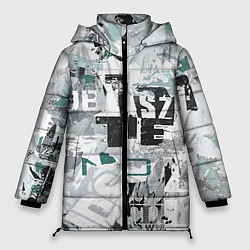 Куртка зимняя женская Ice Tea Style, цвет: 3D-черный
