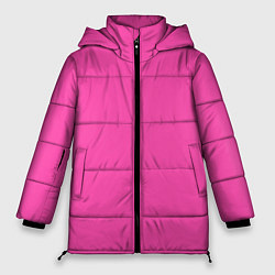 Куртка зимняя женская Кислотный розовый, цвет: 3D-черный