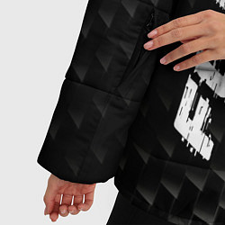 Куртка зимняя женская Ford карбоновый фон, цвет: 3D-черный — фото 2