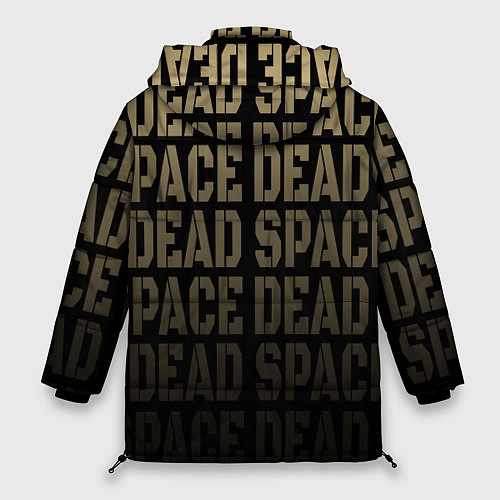 Женская зимняя куртка Dead Space или мертвый космос / 3D-Черный – фото 2