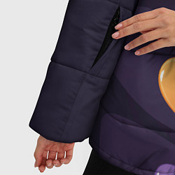 Куртка зимняя женская PUBG graffity splash, цвет: 3D-черный — фото 2