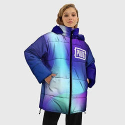 Куртка зимняя женская PUBG northern cold, цвет: 3D-черный — фото 2