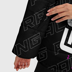 Куртка зимняя женская Geely pro racing: по-вертикали, цвет: 3D-черный — фото 2