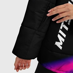 Куртка зимняя женская Mitsubishi speed lights, цвет: 3D-черный — фото 2