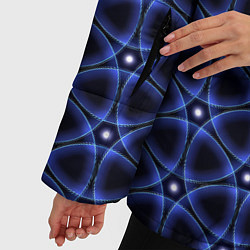Куртка зимняя женская Ясна3 - Небесная структура, цвет: 3D-красный — фото 2