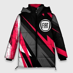 Куртка зимняя женская Fiat fast lines, цвет: 3D-черный