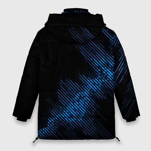 Женская зимняя куртка Skillet звуковая волна / 3D-Черный – фото 2