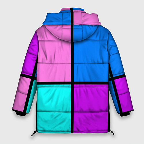 Женская зимняя куртка Firm аля 80-е / 3D-Черный – фото 2