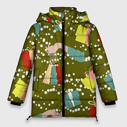 Куртка зимняя женская Подарки и сувениры, цвет: 3D-светло-серый