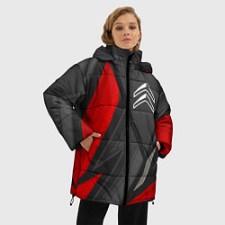 Куртка зимняя женская Citroen sports racing, цвет: 3D-черный — фото 2