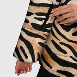 Куртка зимняя женская Тигровая окраска, цвет: 3D-черный — фото 2