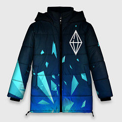 Куртка зимняя женская The Sims взрыв частиц, цвет: 3D-черный