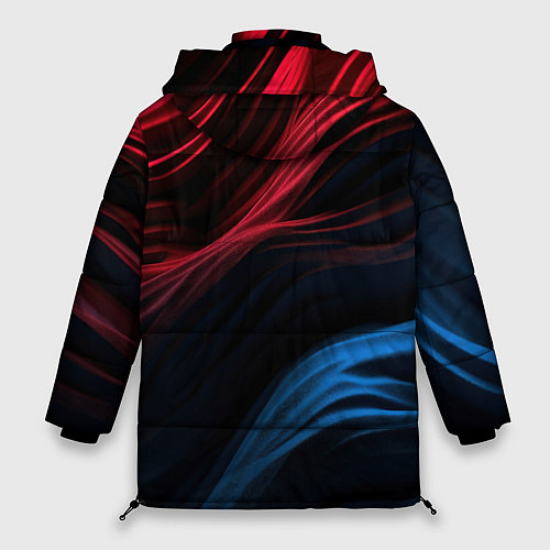 Женская зимняя куртка Blue red black / 3D-Черный – фото 2
