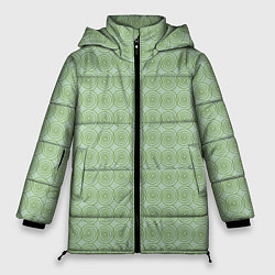Куртка зимняя женская Мятный вихрь, цвет: 3D-черный